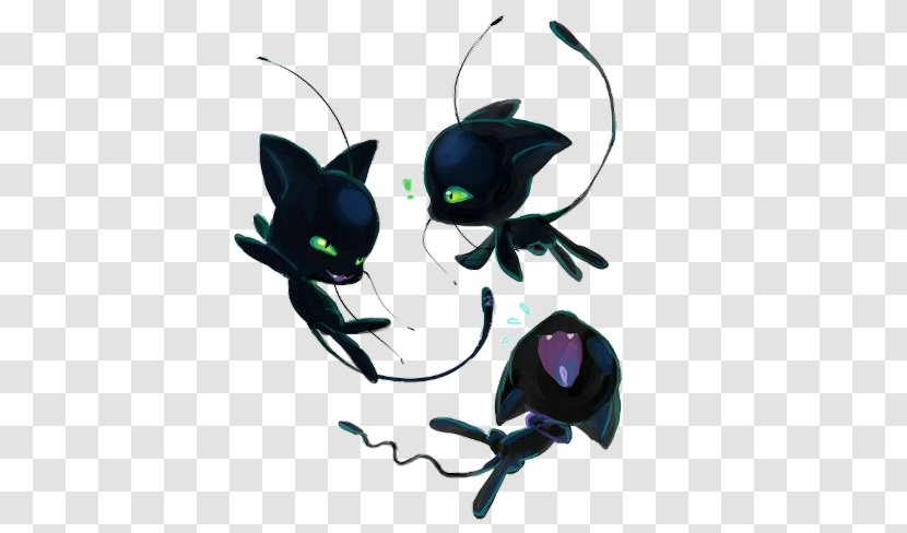 Black Cat The Evillustrator Volpina - Insect Transparent PNG