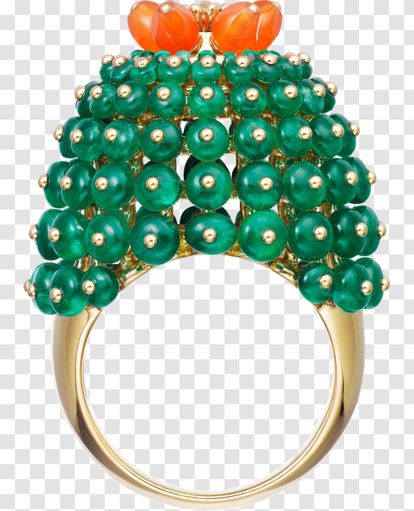 Emerald Ring Cartier Diamond Carat - Jewellery - Jewelry Transparent PNG