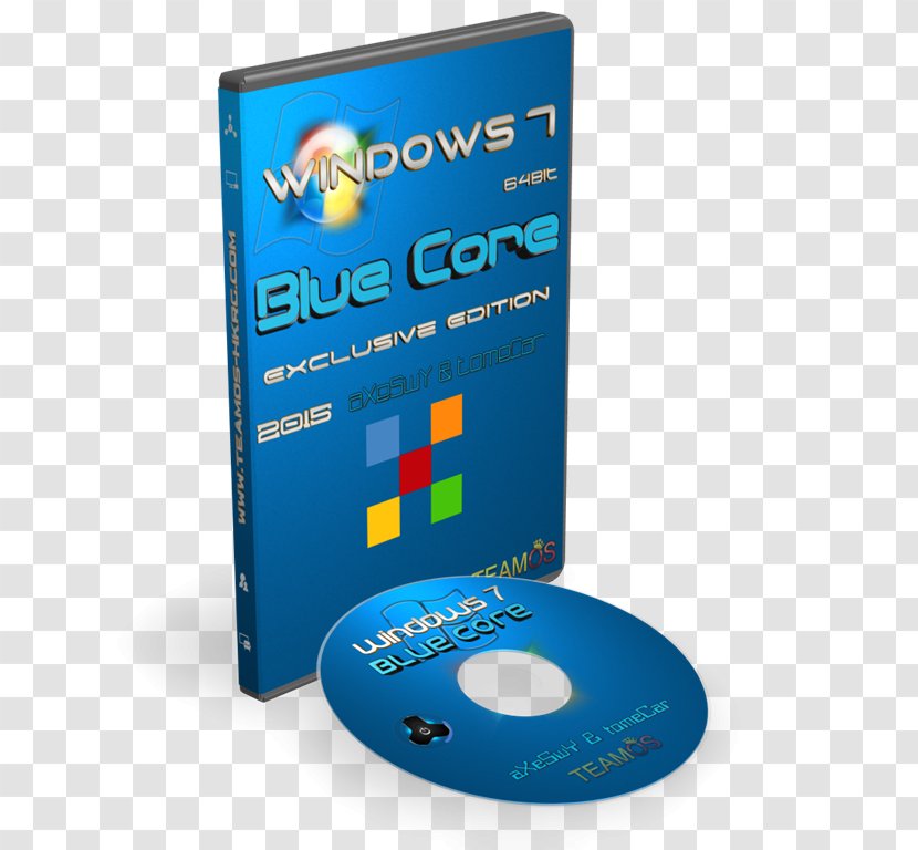 Windows 7 64-bit Computing - Multimedia Transparent PNG