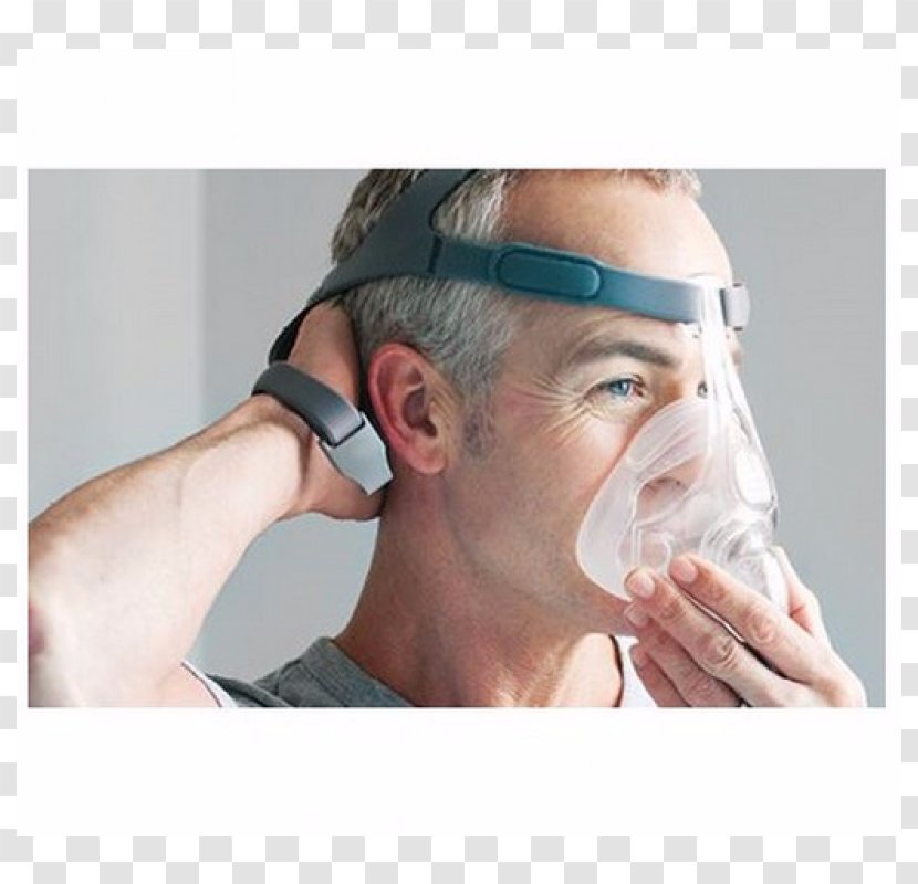 Fisher & Paykel Healthcare Continuous Positive Airway Pressure Mask - Jaw Transparent PNG
