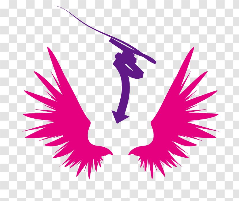 Clip Art - Line - Wings Silhouette Transparent PNG