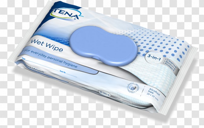 TENA Wet Wipe Incontinence Pad Personal Care Urinary - Frame - Lady Bog Transparent PNG