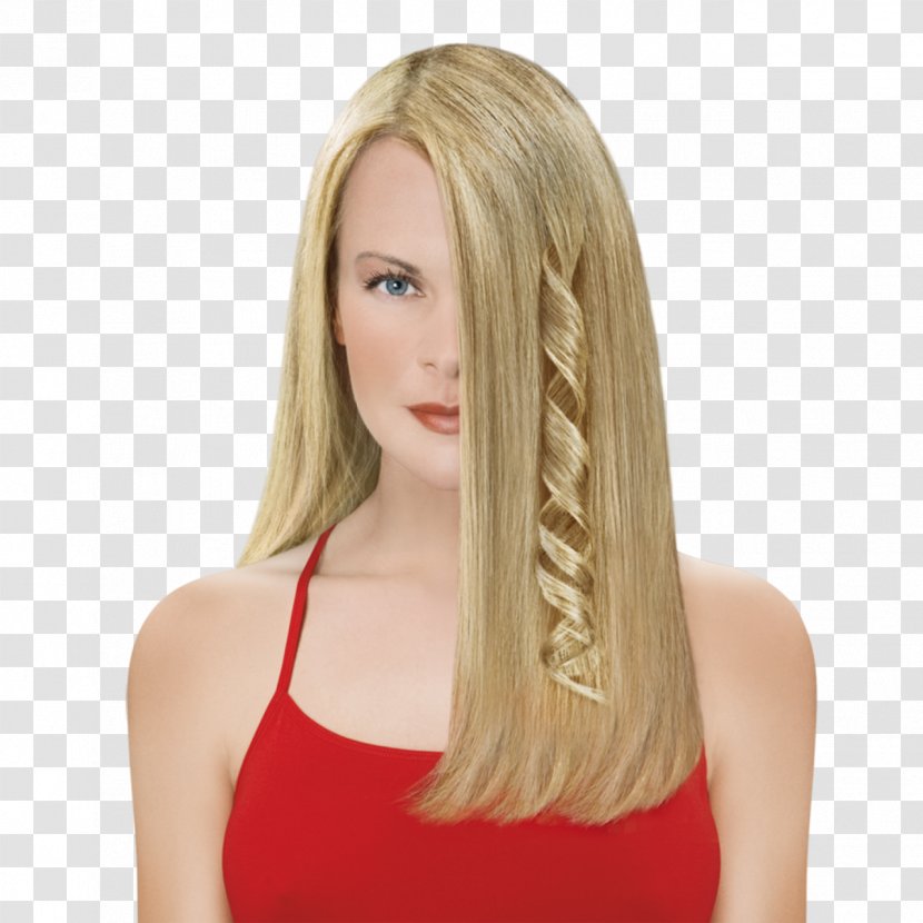 Blond Step Cutting Layered Hair Coloring - Human Color Transparent PNG