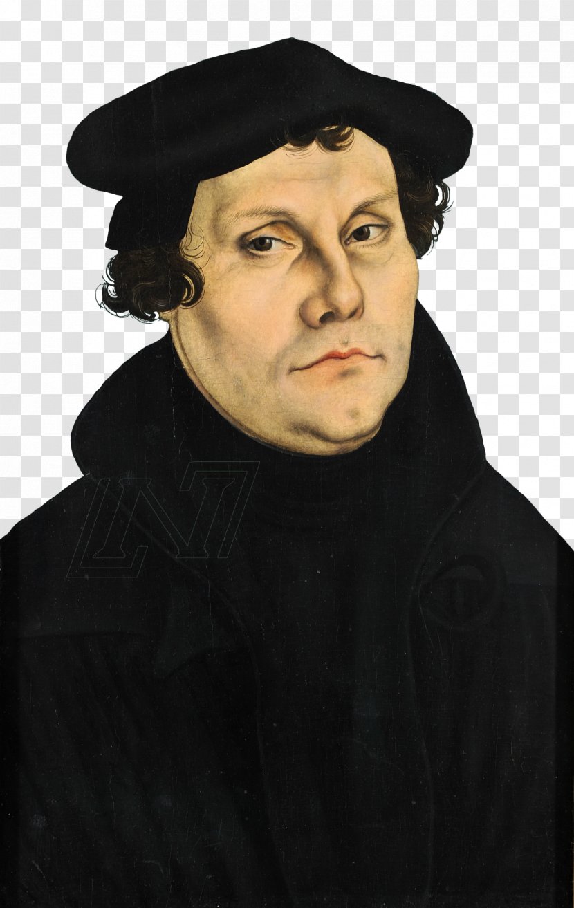Martin Luther Reformation Ninety-five Theses Wittenberg Protestantism - Portrait Transparent PNG