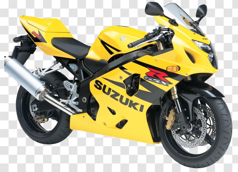 Suzuki GSX-R600 GSX-R Series GSX-R750 Motorcycle - Land Vehicle Transparent PNG