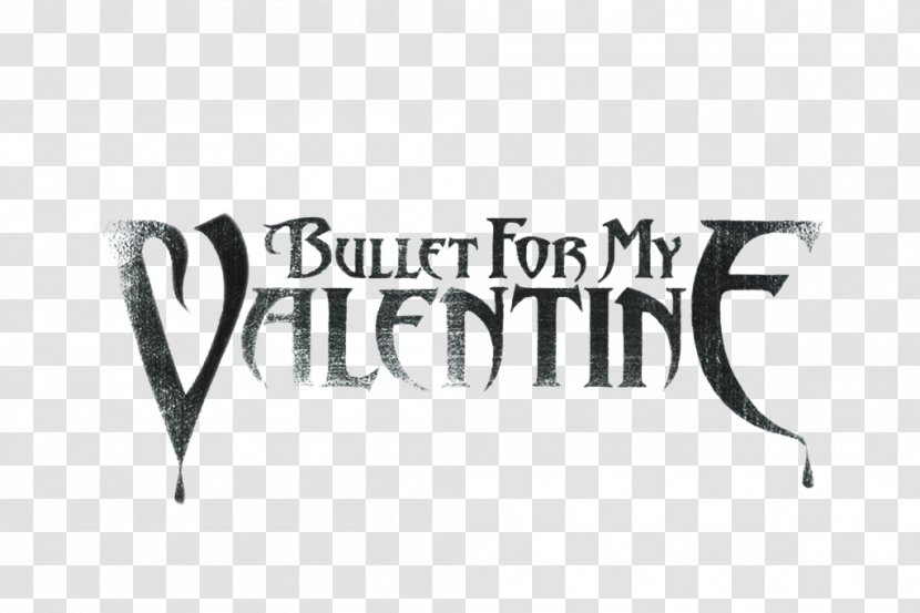 Logo Brand Bullet For My Valentine Product Design - Black Transparent PNG