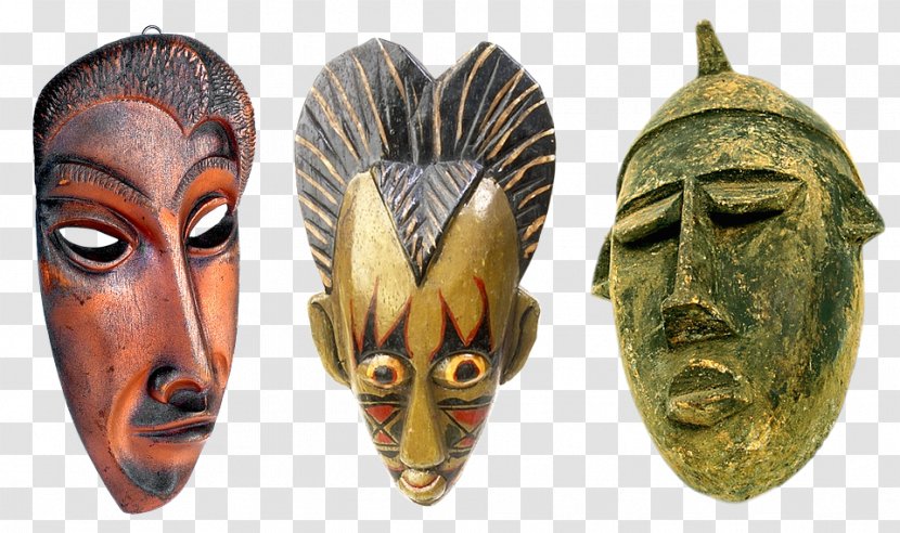 Traditional African Masks - Mask - Ad Transparent PNG