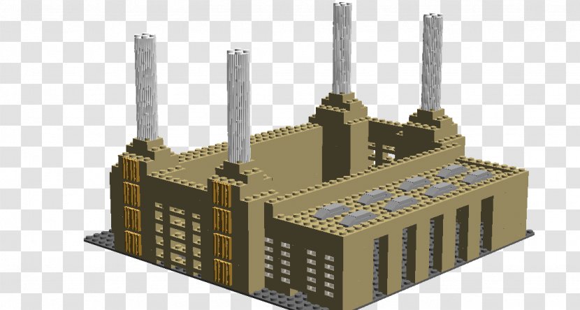 Battersea Power Station Building Lego Ideas Transparent PNG