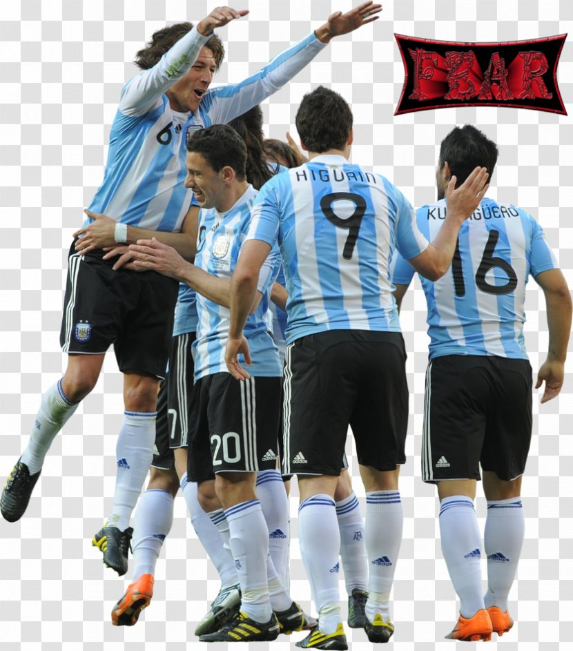 Argentina National Football Team Jersey Sport Player Transparent PNG