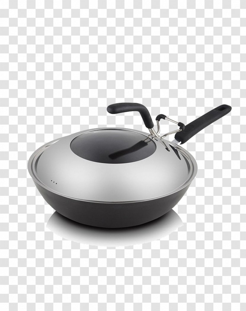 Frying Pan Kettle Tableware Lid - Home Cooking Pot Transparent PNG