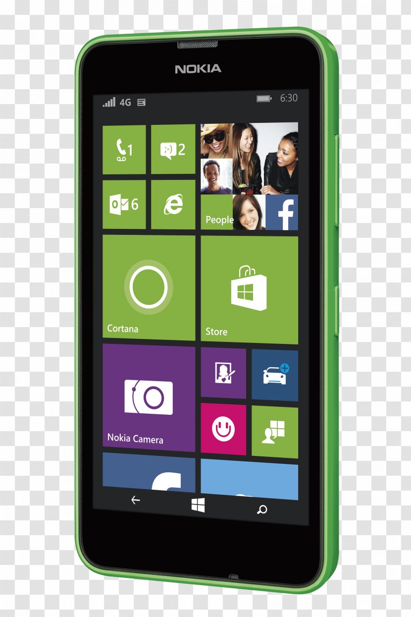 Nokia Lumia 635 Microsoft 650 520 Cricket Wireless 諾基亞 - Smartphone Transparent PNG