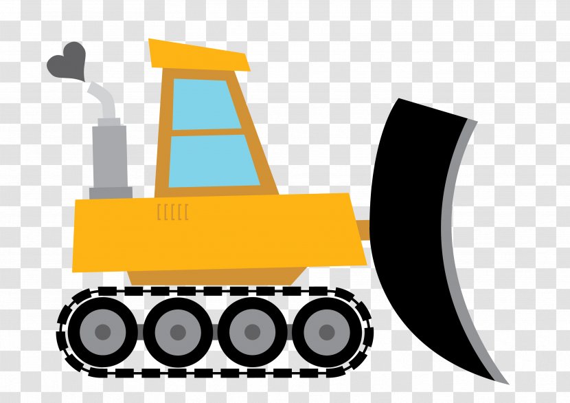 Clip Art Illustration Bulldozer Heavy Machinery Transparent PNG