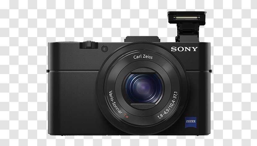 Sony Cyber-shot DSC-RX1R II DSC-RX100 III V Point-and-shoot Camera - Cybershot Dscrx1r Ii - Rx 100 Transparent PNG