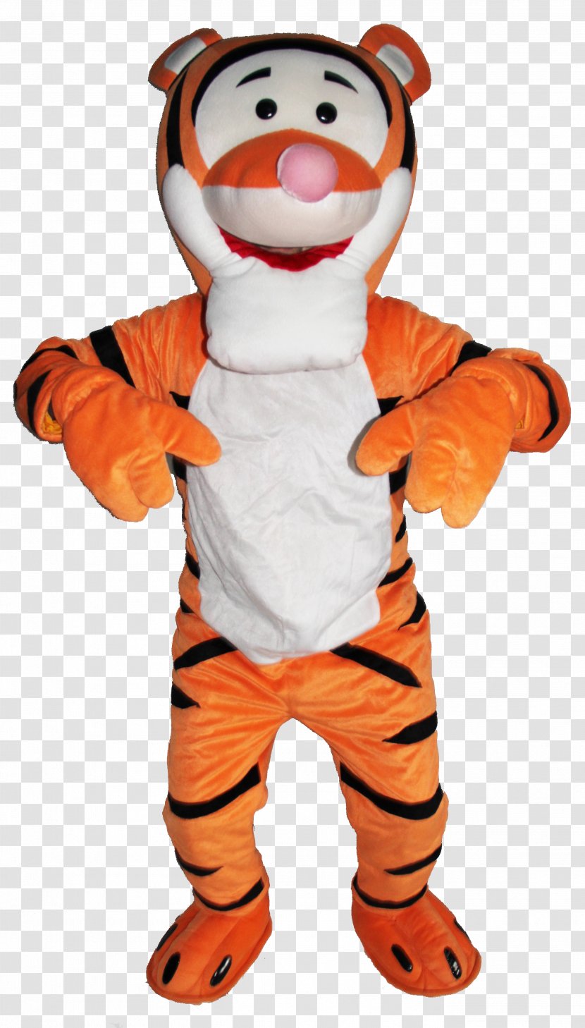 Costumed Character Mascot Party - Tigger Transparent PNG