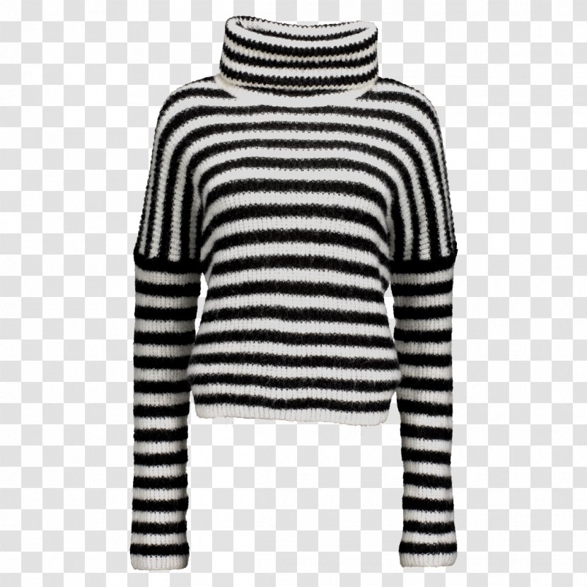Long-sleeved T-shirt Sweater Zipper - Neck Transparent PNG