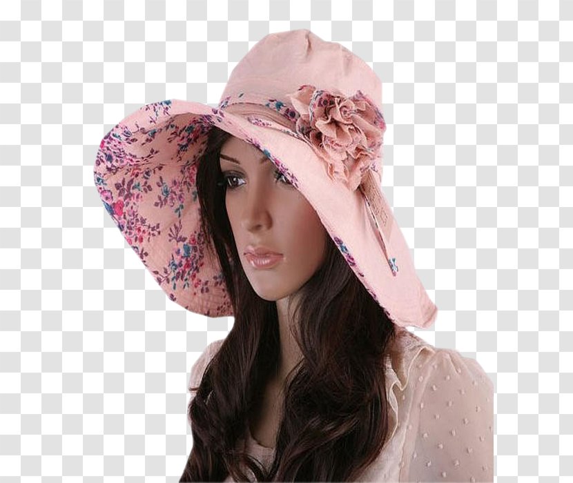Sun Hat Woman With A Straw - Hard Hats Transparent PNG