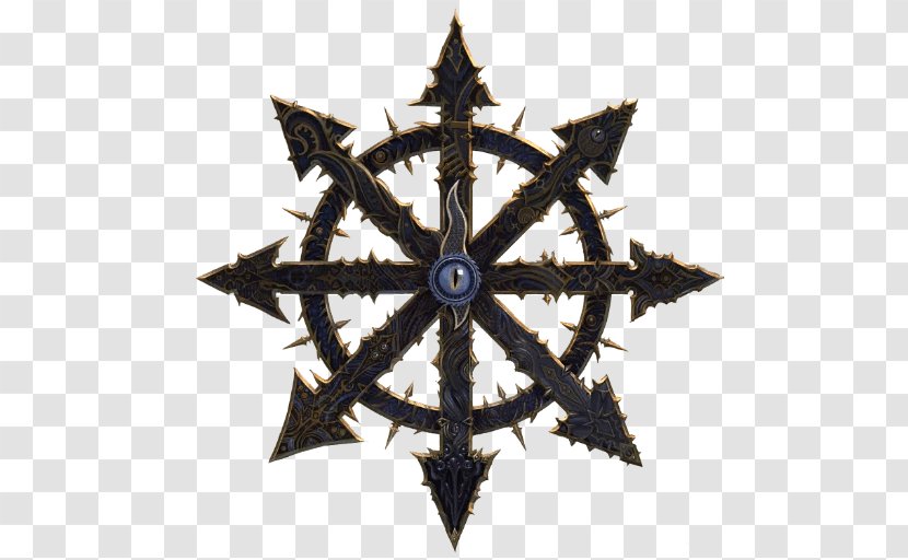 Warhammer 40,000 Symbol Of Chaos Gods The Old World - Daemon Transparent PNG