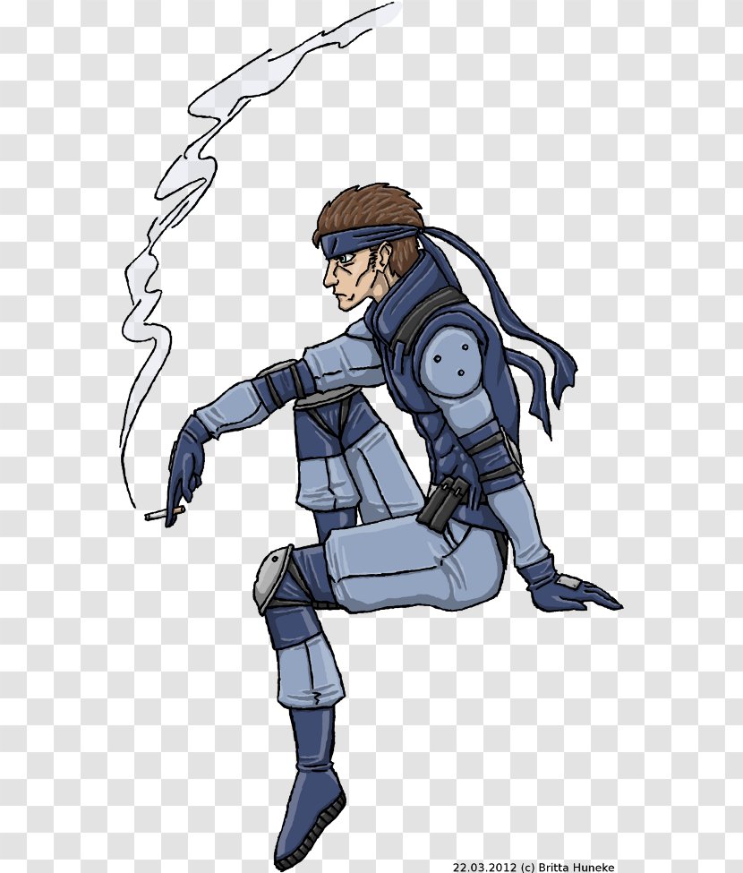 Gear Background - Solid Snake - Gesture Style Transparent PNG