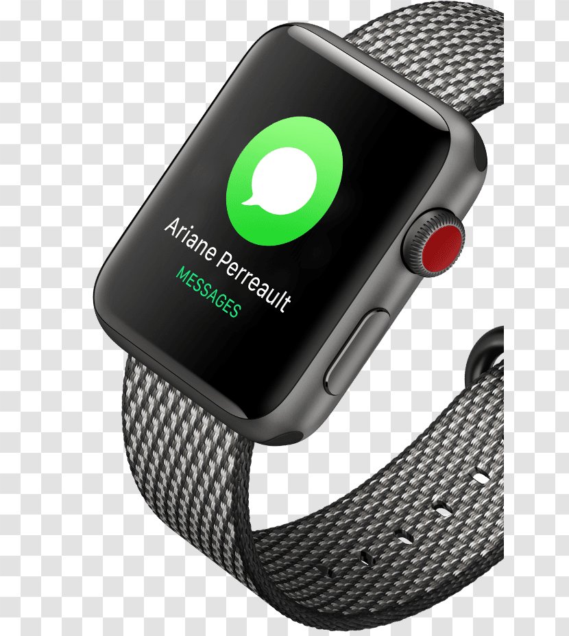 Apple Watch Series 3 Strap Smartwatch - Nylon Transparent PNG