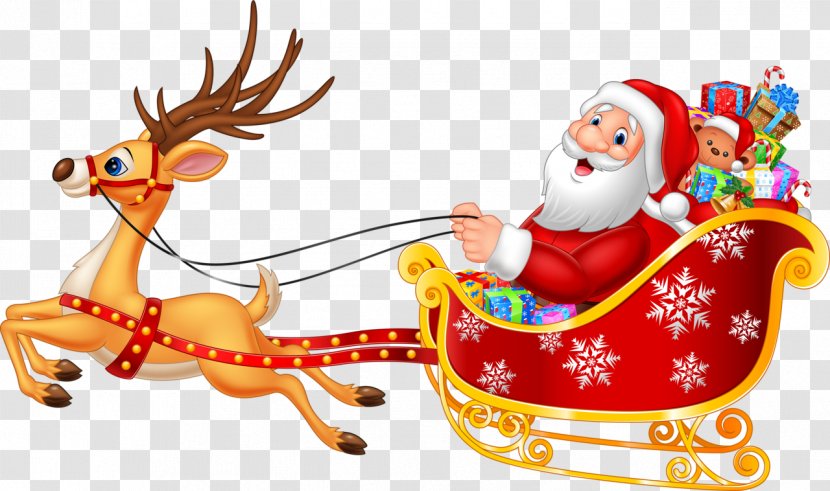 Santa Claus's Reindeer NORAD Tracks Rudolph - Christmas - Claus Transparent PNG