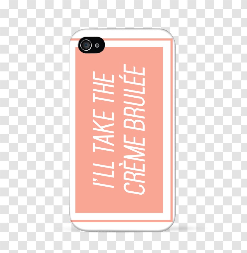 Logo Font - Mobile Phone Case - Creme Brulee Transparent PNG