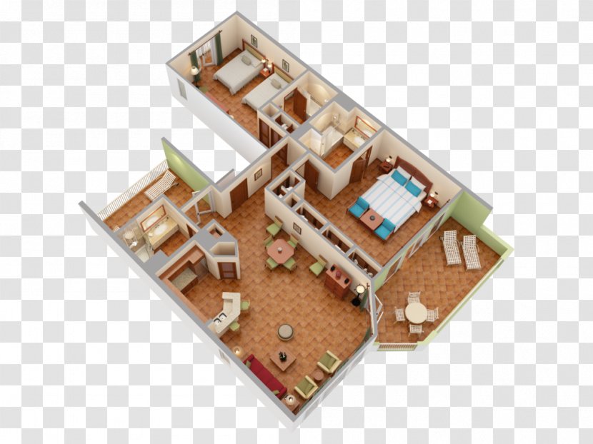 Floor Plan House Interior Design Services - Bedroom Transparent PNG