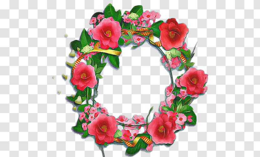 Christmas Decoration Cartoon - Plant - Impatiens Lei Transparent PNG