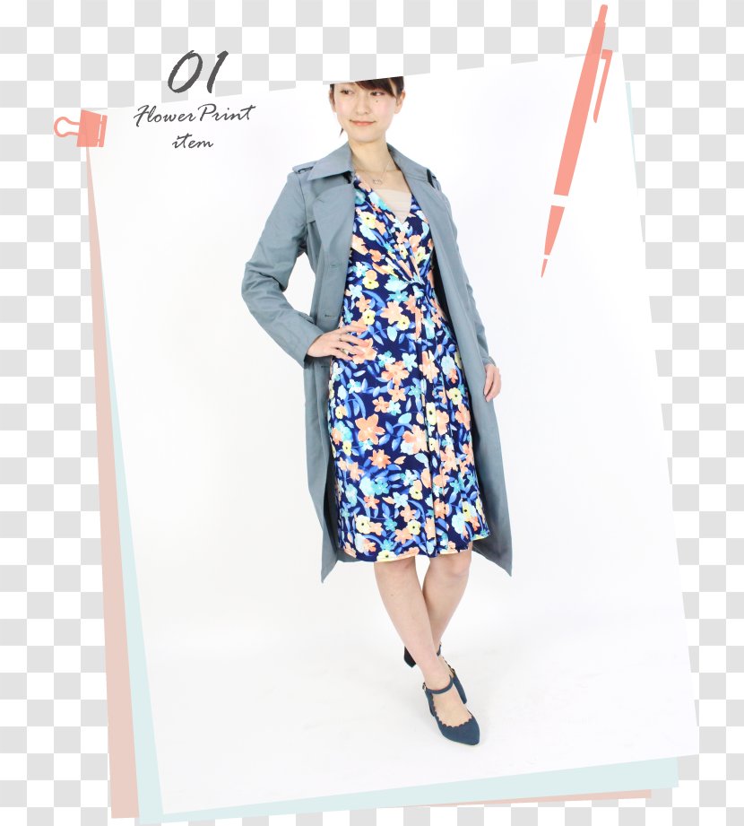 Fashion Outerwear Coat Shoe Electric Blue - Clothing - Spoom Transparent PNG
