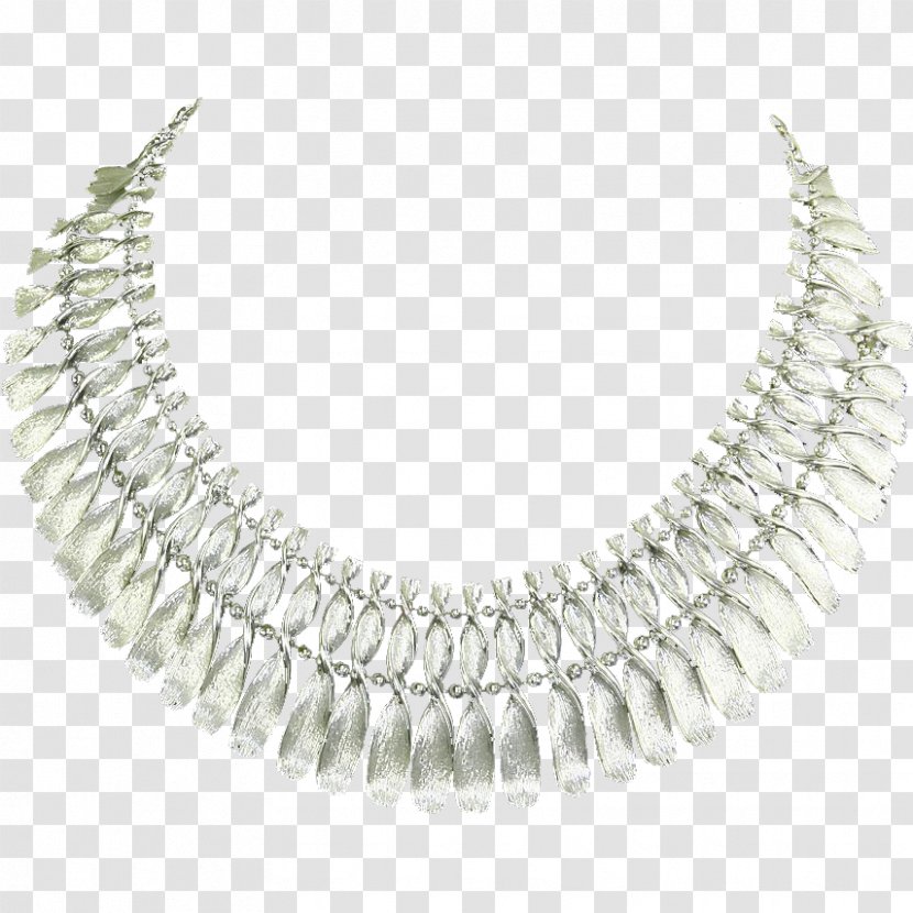 Necklace Jewellery Costume Jewelry Chain Silver - NECKLACE Transparent PNG