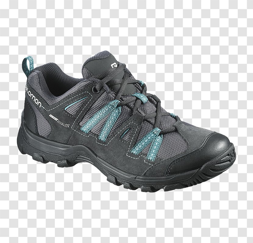 Sports Shoes Hiking Boot Footwear Salomon XA Lite GTX - Walking Shoe - Black Classic Green Lime PunchSalomon Running For Women Transparent PNG
