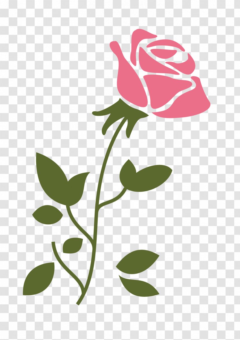 Logo Flower Rose - Flowering Plant - Art Transparent PNG
