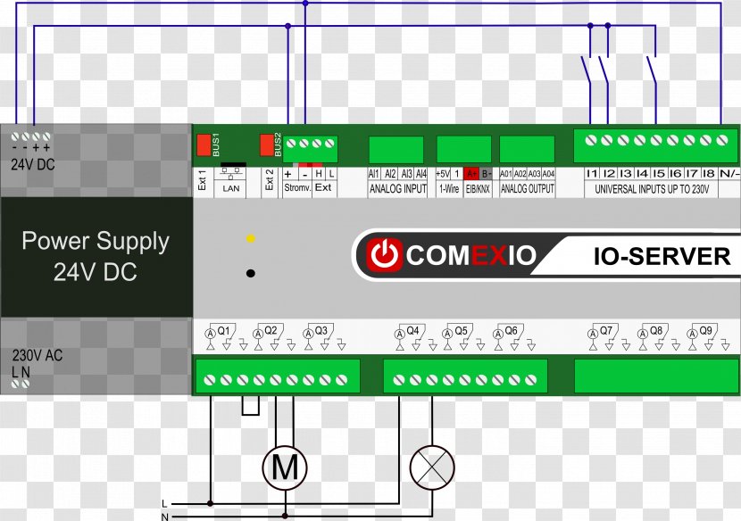 Wiring Diagram Electrical Wires & Cable Computer Servers Circuit - Floating Ribbon Transparent PNG