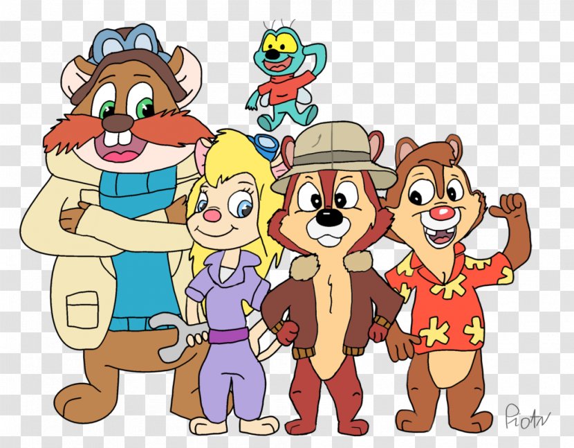 Chip 'n' Dale Animation Collage Texas Rangers - Heart - Rescue Transparent PNG