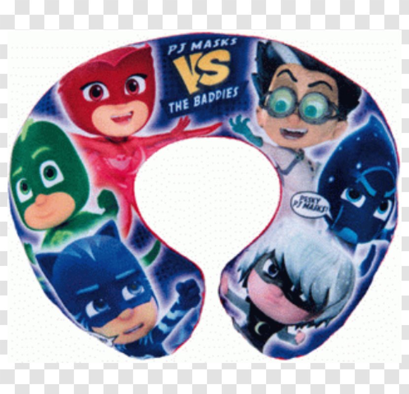Toy PJ Mask Travel Neck Pillow Clothing PJMASKS Kid's Helmet Knee Pads Car - Pj Masks Transparent PNG