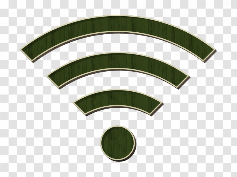 Connection Icon Internet Wifi - Metal Green Transparent PNG