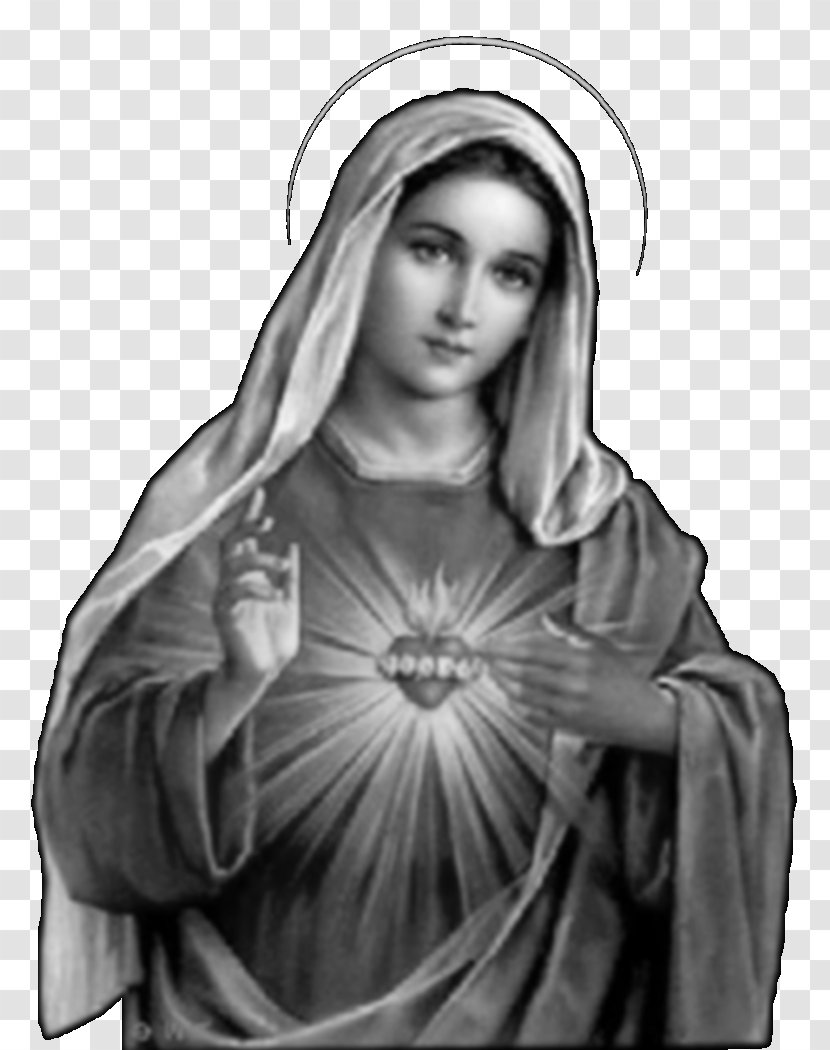 Immaculate Heart Of Mary Prayer The Most Holy Name Blessed Virgin God Transparent PNG
