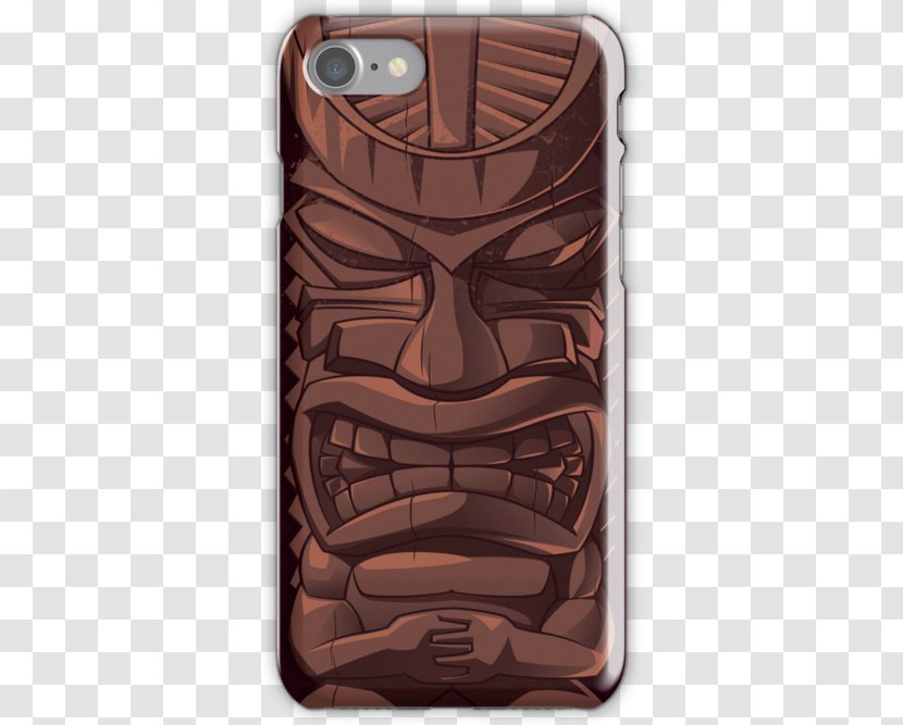 Tiki Culture IPhone 8 Sculpture Totem Pole - Iphone Transparent PNG