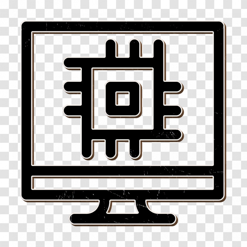 AI Icon Computer Icon Artificial Intelligence Icon Transparent PNG
