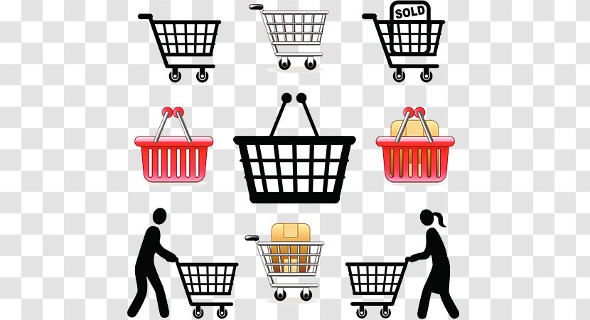Shopping Cart Icon - Supermarket Transparent PNG