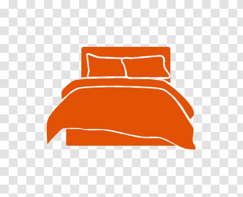 Bed Sheets Bedroom Mattress Linens - Orange - Mattresse Transparent PNG