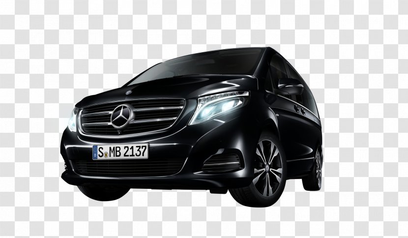 MERCEDES V-CLASS Mercedes-Benz Car Minivan Bumper - Mercedesbenz Mclass - Sharing Transparent PNG