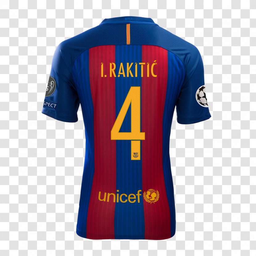 FC Barcelona 2018 World Cup UEFA Euro 2016 2014 FIFA Jersey - Fc Transparent PNG