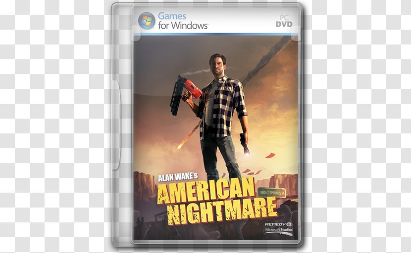 Alan Wake's American Nightmare Xbox 360 Microsoft Studios Remedy Entertainment - One Transparent PNG