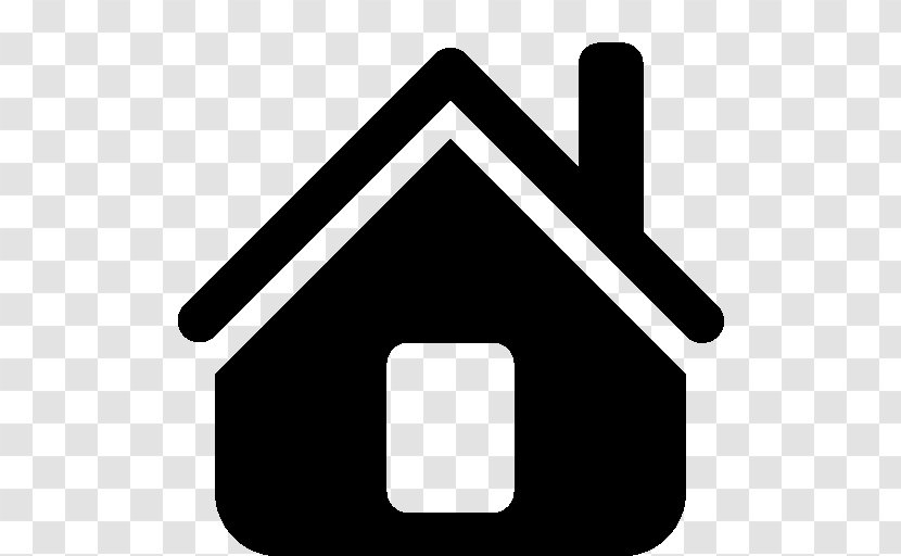 House - Black And White - Basic Transparent PNG