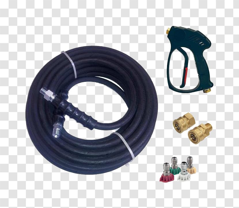 Pressure Washers Washing Machines High Hose - Cable Transparent PNG