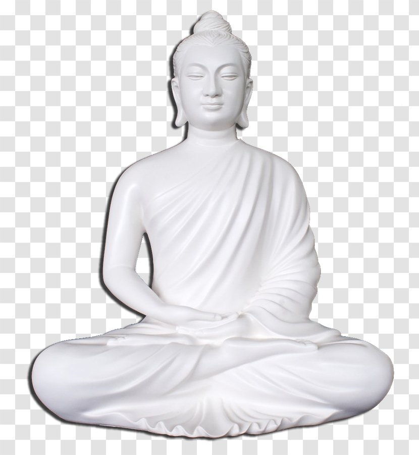 Gautama Buddha Statue Classical Sculpture Figurine - Sri Lanka Culture Transparent PNG