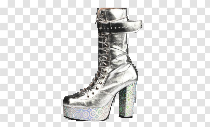 High-heeled Shoe Footwear Boot - Hologram Transparent PNG