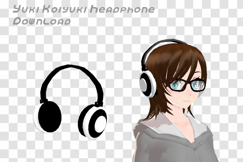Headphones Microphone Headset MikuMikuDance Hatsune Miku - Tree Transparent PNG