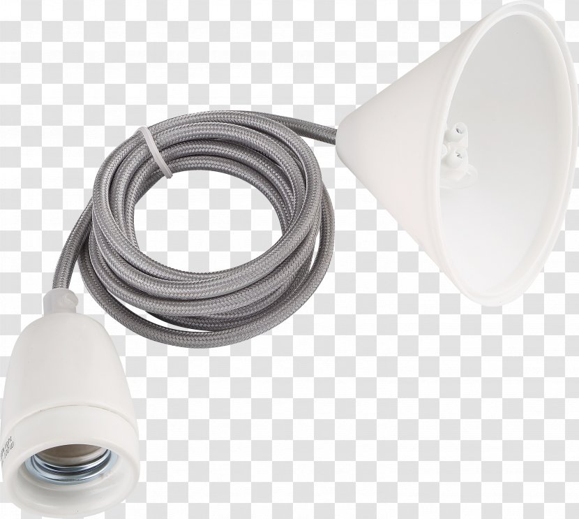 Edison Screw Light-emitting Diode Bi-pin Lamp Base Light Fixture - Cable Transparent PNG