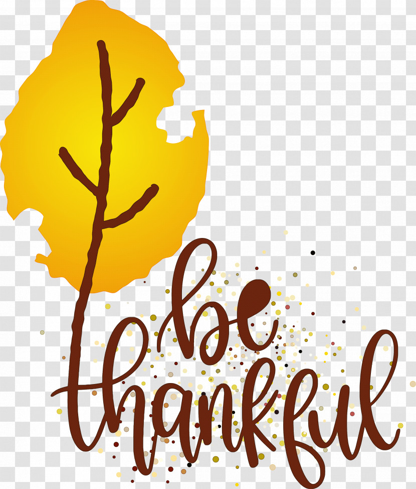 Thanksgiving Be Thankful Give Thanks Transparent PNG